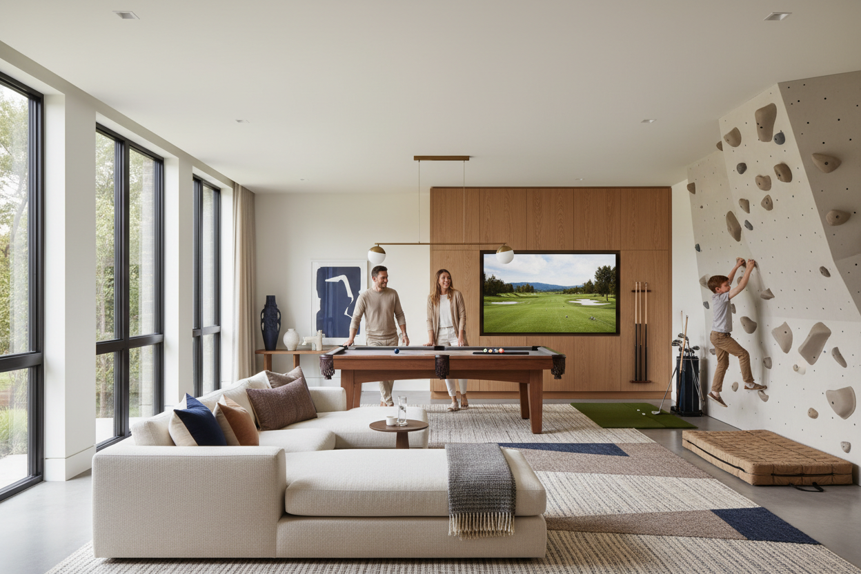Slideshow Image 1 - Indoor Luxury Recreation
